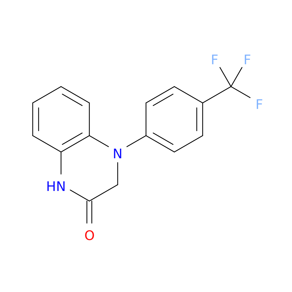 4-[4-(trifluoromethyl)phenyl]-1,2,3,4-tetrahydroquinoxalin-2-one