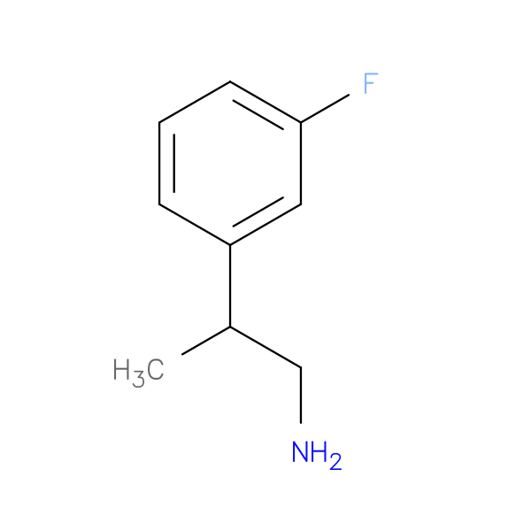 2-(3-fluorophenyl)propan-1-amine