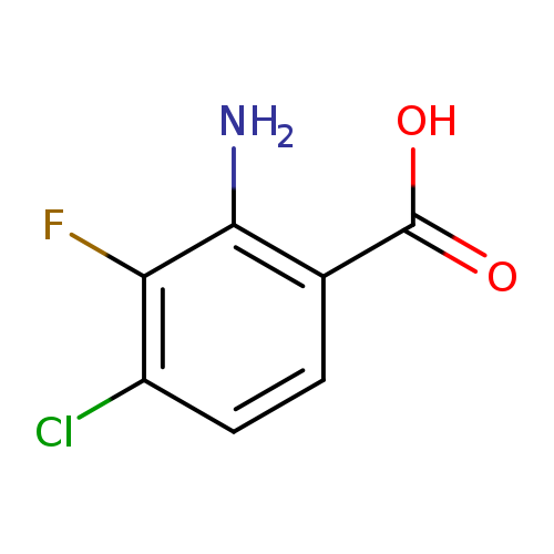 2-amino-4-chloro-3-fluorobenzoic acid