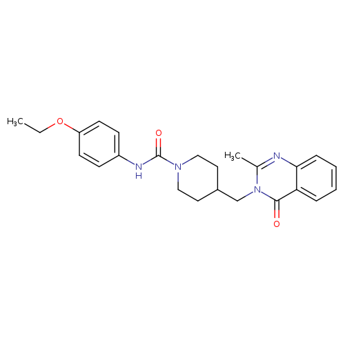 N-(4-ethoxyphenyl)-4-[(2-methyl-4-oxo-3,4-dihydroquinazolin-3-yl)methyl]piperidine-1-carboxamide