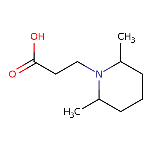 3-(2,6-Dimethylpiperidin-1-yl)propanoic acid