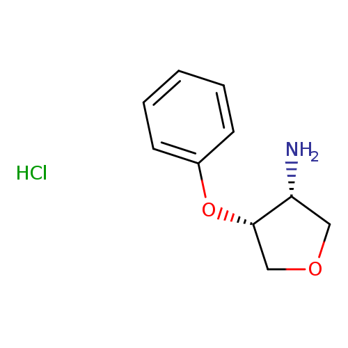 rac-(3R,4R)-4-phenoxyoxolan-3-aminehydrochloride,cis