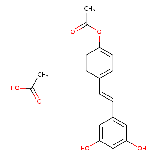 1,3-Benzenediol, 5-[(1E)-2-[4-(acetyloxy)phenyl]ethenyl]-, monoacetate