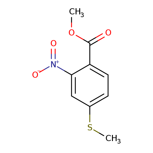 methyl 4-(methylsulfanyl)-2-nitrobenzoate