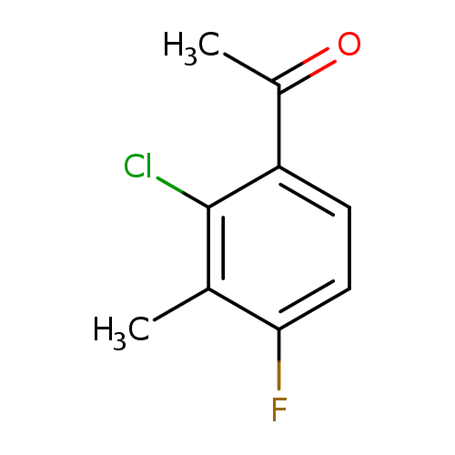 1-(2-chloro-4-fluoro-3-methylphenyl)ethan-1-one