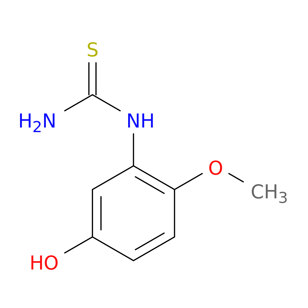 (5-hydroxy-2-methoxyphenyl)thiourea