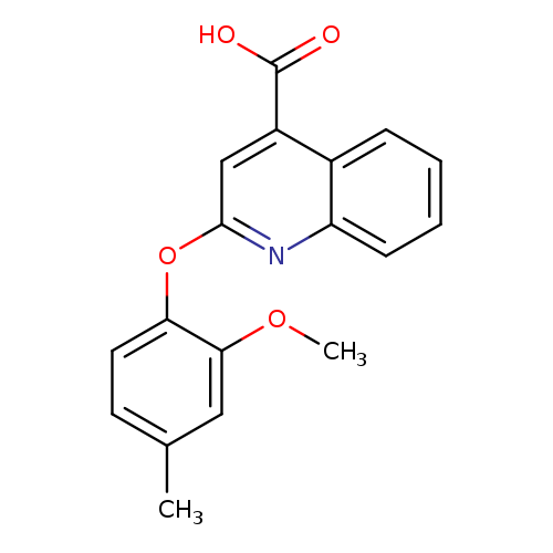 2-(2-Methoxy-4-methylphenoxy)quinoline-4-carboxylic acid