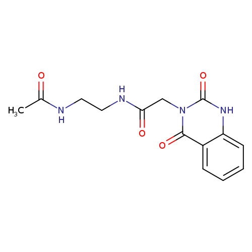 2-(2,4-dioxo-1,2,3,4-tetrahydroquinazolin-3-yl)-N-(2-acetamidoethyl)acetamide