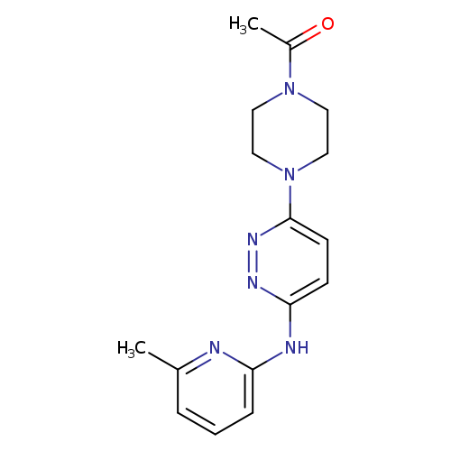 1-(4-{6-[(6-methylpyridin-2-yl)amino]pyridazin-3-yl}piperazin-1-yl)ethan-1-one