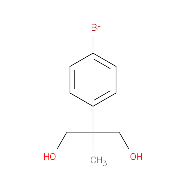 2-(4-Bromophenyl)-2-methylpropane-1,3-diol
