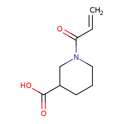 1-(prop-2-enoyl)piperidine-3-carboxylic acid
