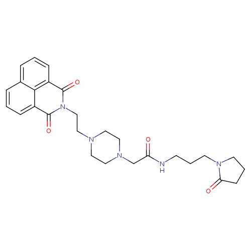 2-[4-(2-{2,4-dioxo-3-azatricyclo[7.3.1.0^{5,13}]trideca-1(13),5,7,9,11-pentaen-3-yl}ethyl)piperazin-1-yl]-N-[3-(2-oxopyrrolidin-1-yl)propyl]acetamide