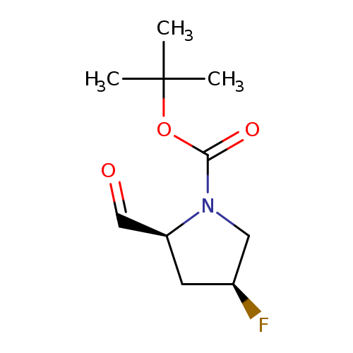 tert-Butyl (2S,4S)-4-fluoro-2-formylpyrrolidine-1-carboxylate
