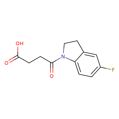 4-(5-Fluoroindolin-1-yl)-4-oxobutanoic acid