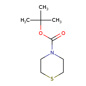 4-Thiomorpholinecarboxylic acid, 1,1-dimethylethyl ester