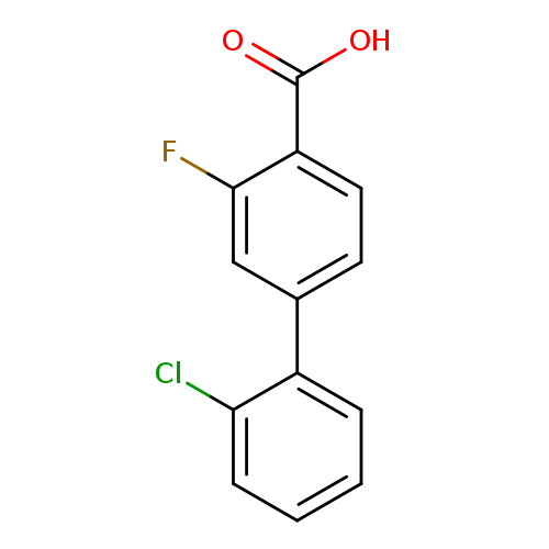 2'-Chloro-3-fluoro-[1,1'-biphenyl]-4-carboxylic acid