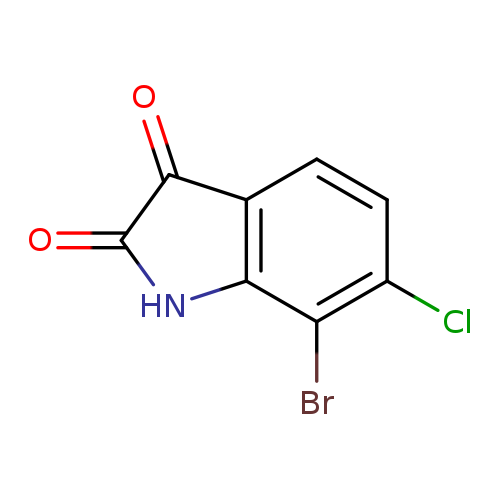 7-bromo-6-chloro-2,3-dihydro-1H-indole-2,3-dione