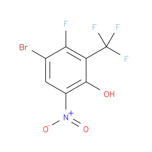 3-Bromo-2-fluoro-6-hydroxy-5-nitrobenzotrifluoride