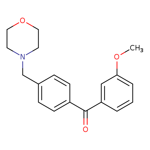 3-Methoxy-4'-morpholinomethyl benzophenone