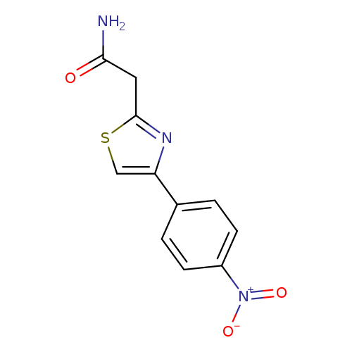 2-Thiazoleacetamide, 4-(4-nitrophenyl)-