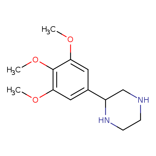 2-(3,4,5-Trimethoxyphenyl)piperazine
