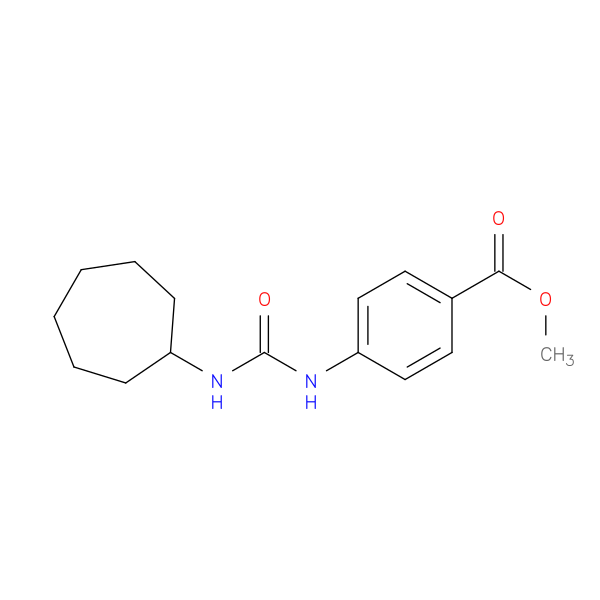 methyl 4-[(cycloheptylcarbamoyl)amino]benzoate