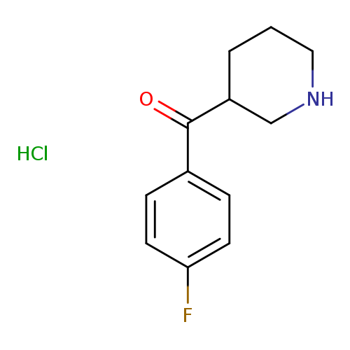 3-(4-FLUOROBENZOYL)PIPERIDINE HYDROCHLORIDE
