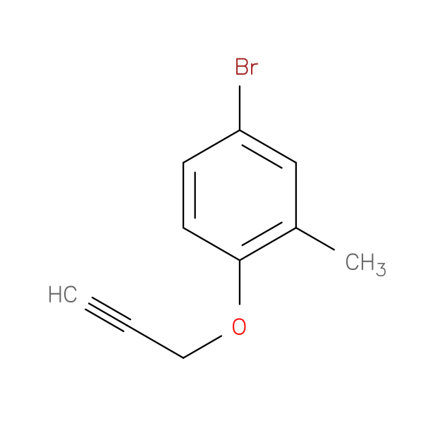 4-Bromo-2-methyl-1-(prop-2-yn-1-yloxy)benzene