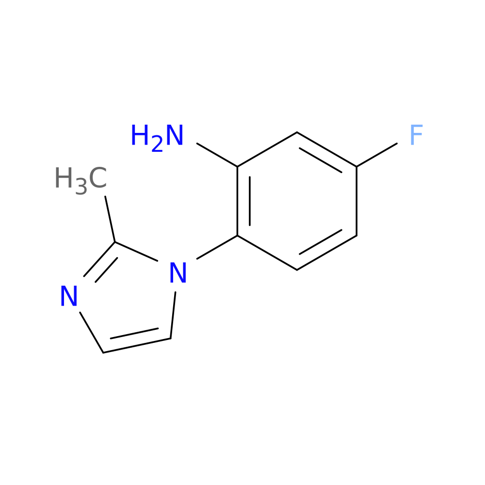 5-fluoro-2-(2-methyl-1H-imidazol-1-yl)aniline