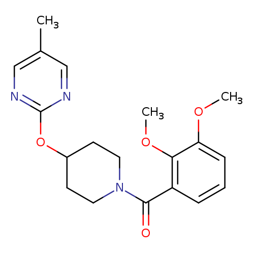 2-{[1-(2,3-dimethoxybenzoyl)piperidin-4-yl]oxy}-5-methylpyrimidine