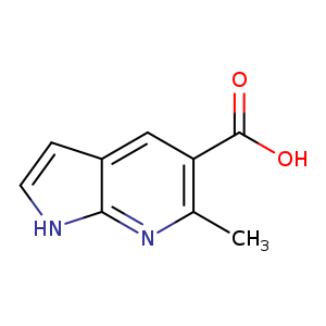 1H-Pyrrolo[2,3-b]pyridine-5-carboxylic acid, 6-methyl-