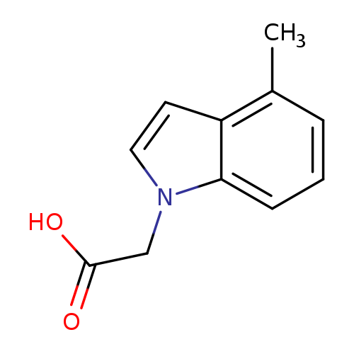 (4-Methyl-1h-indol-1-yl)acetic acid