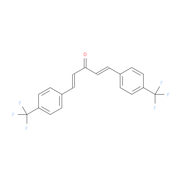 (1E,4E)-1,5-Bis[4-(trifluoromethyl)phenyl]-1,4-pentadien-3-one