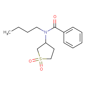 N-butyl-N-(1,1-dioxo-1lambda6-thiolan-3-yl)benzamide