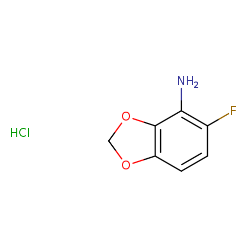 5-fluoro-1,3-dioxaindan-4-aminehydrochloride