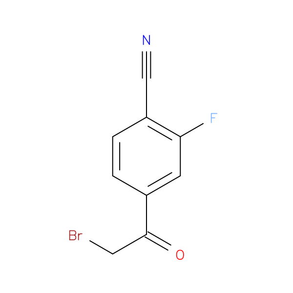 4-(2-Bromoacetyl)-2-fluorobenzonitrile