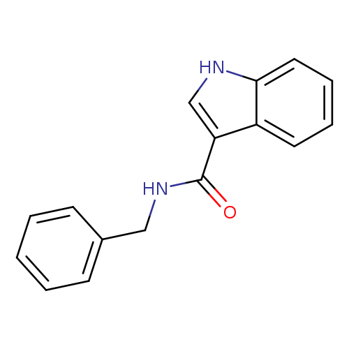 1H-INDOLE-3-CARBOXYLIC ACID BENZYLAMIDE