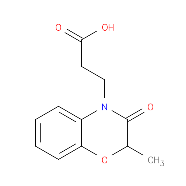 3-(2-Methyl-3-oxo-2,3-dihydro-4h-1,4-benzoxazin-4-yl)propanoic acid