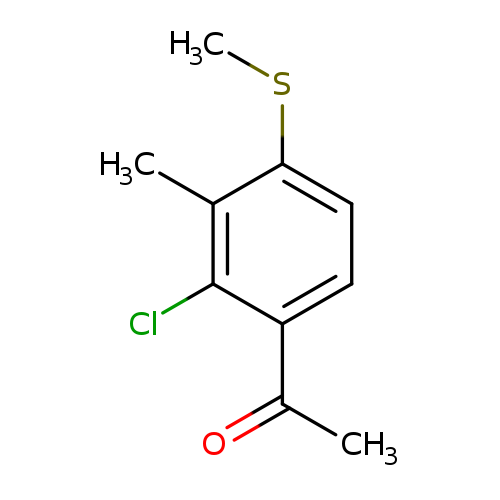 1-(2-CHLORO-3-METHYL-4-METHYLSULFANYL-PHENYL)-ETHANONE