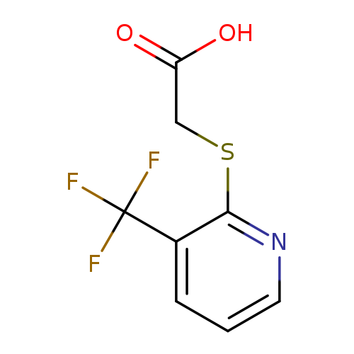 2-{[3-(trifluoromethyl)pyridin-2-yl]sulfanyl}acetic acid