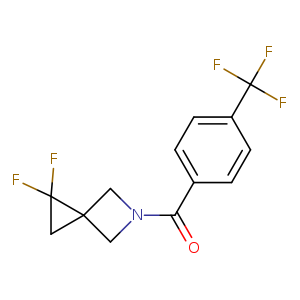 1,1-difluoro-5-[4-(trifluoromethyl)benzoyl]-5-azaspiro[2.3]hexane