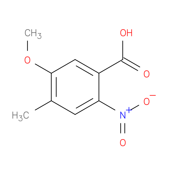 5-Methoxy-4-methyl-2-nitrobenzoic acid