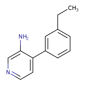 4-(3-Ethylphenyl)pyridin-3-amine
