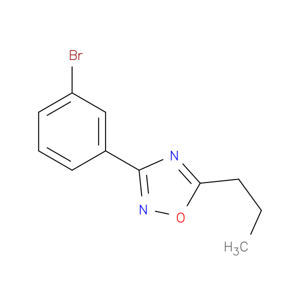 3-(3-Bromophenyl)-5-propyl-1,2,4-oxadiazole