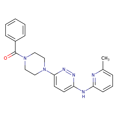 6-(4-benzoylpiperazin-1-yl)-N-(6-methylpyridin-2-yl)pyridazin-3-amine