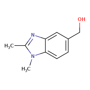 1H-Benzimidazole-5-methanol,1,2-dimethyl-(9CI)