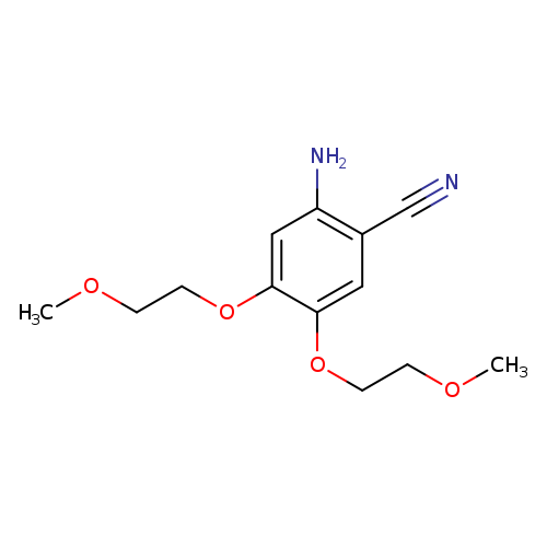 2-Amino-4,5-bis(2-methoxyethoxy)benzonitrile
