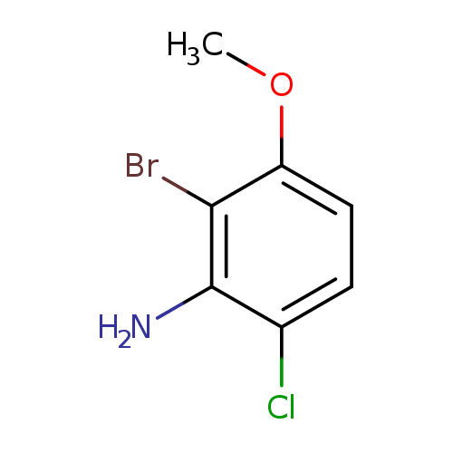 2-Bromo-6-chloro-3-methoxyaniline