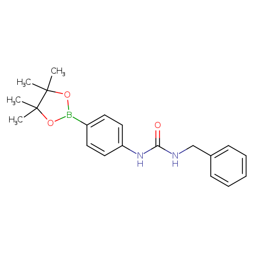1-Benzyl-3-(4-(4,4,5,5-tetramethyl-1,3,2-dioxaborolan-2-yl)phenyl)urea