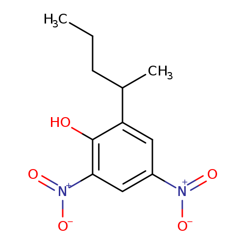 2,4-dinitro-6-pentan-2-yl-phenol